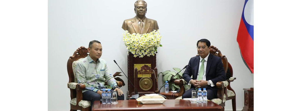 ເຈົ້ານະຄອນ ອາຊີຕາເວັນອອກສ່ຽງໃຕ້ ສິງກະໂປ ພົບປະຢ້ຽມຢາມ ເຈົ້າຄອງນະຄອນຫຼວງວຽງຈັນ